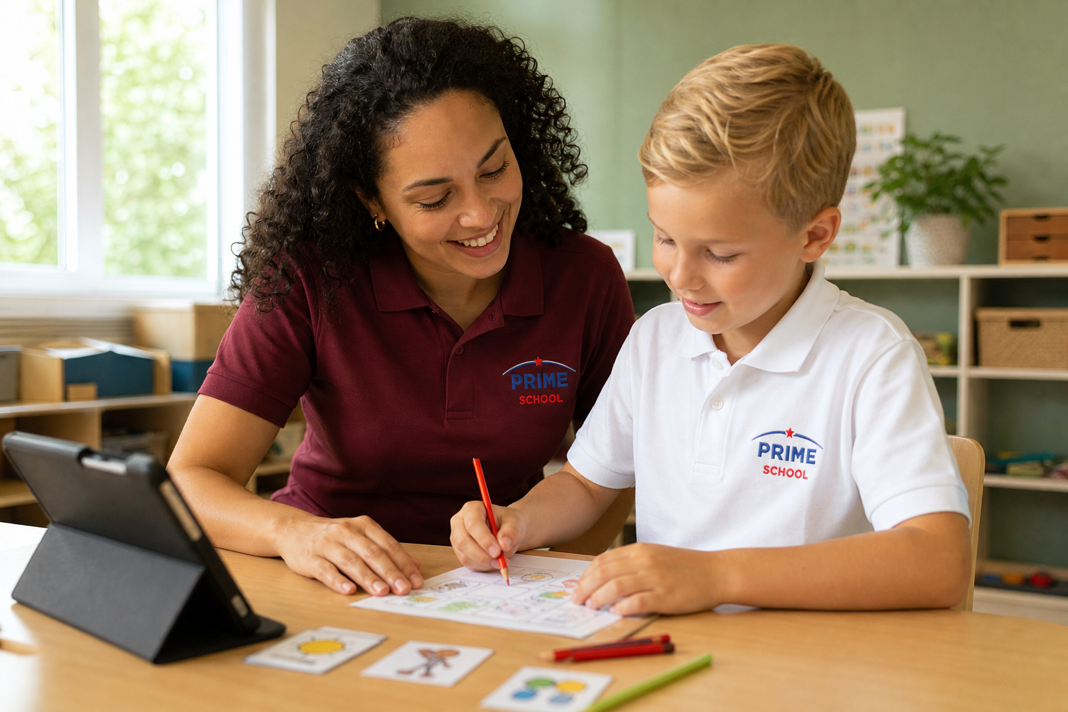 Learning support at Prime School