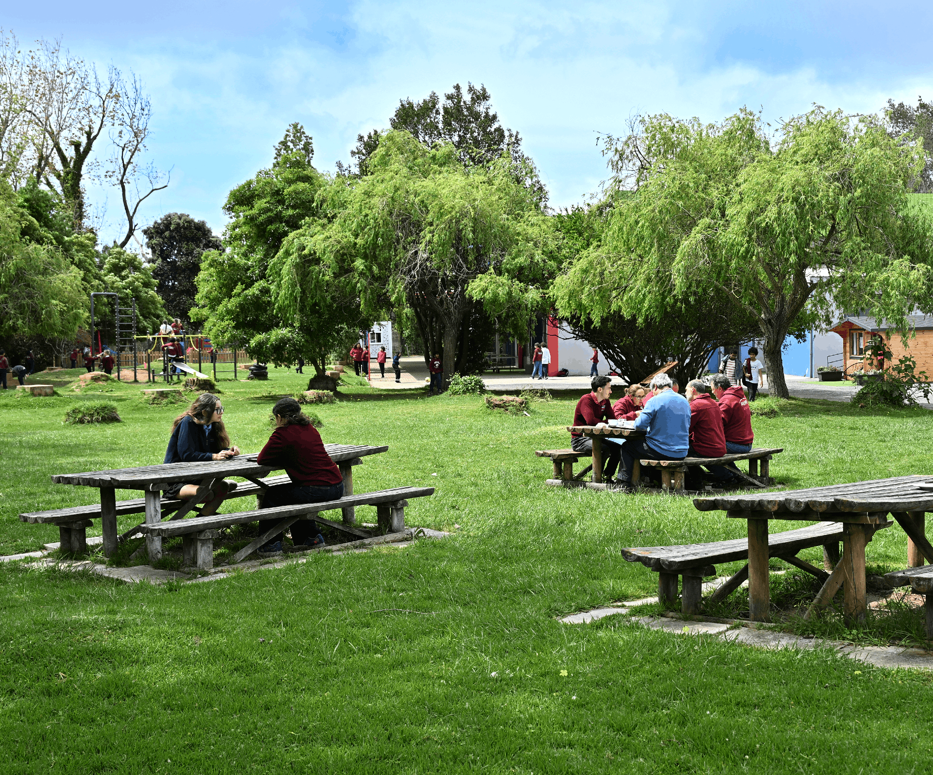 Prime School Estoril campus gardens, woodland and school grounds